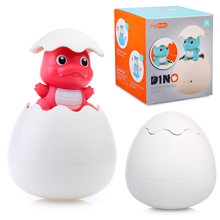 Игрушка для купания YB1769M "Динозаврик в яйце" в коробке