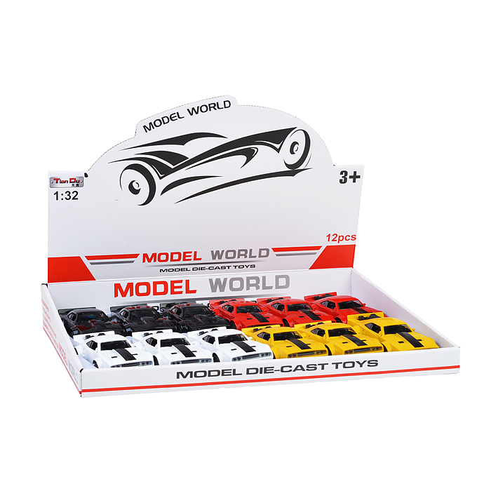 Фото к товару Машина F1106-2M "Японский дрифт" метал., в дисплее Машина F1106-2M "Японский дрифт" метал., в дисплее