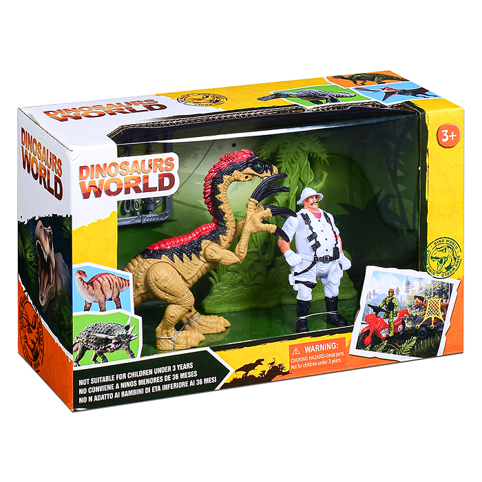 Набор с динозавром 2121-51E "Эпоха динозавров" в коробке