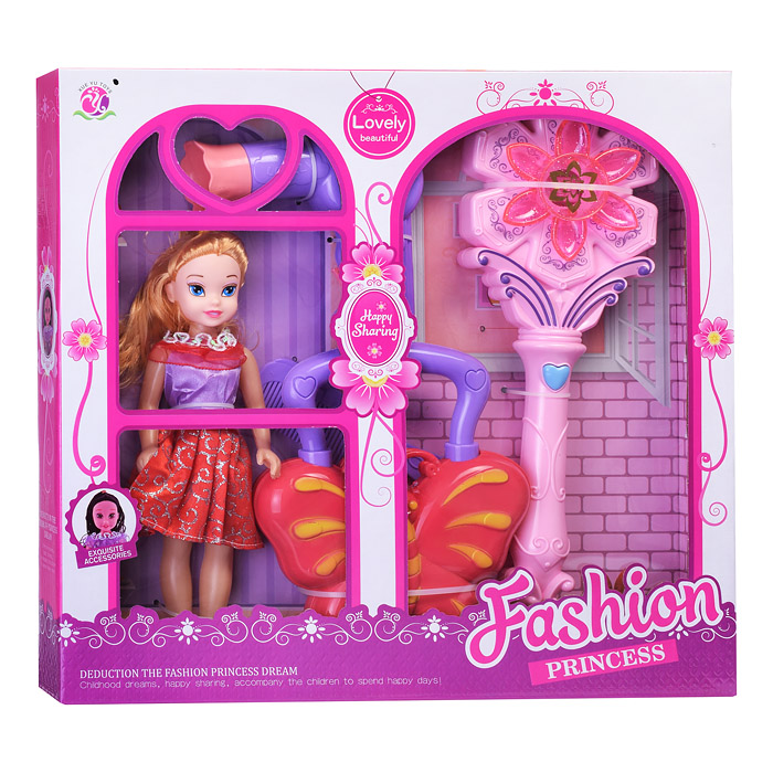 Кукла 9917 с аксессуарами, в коробке