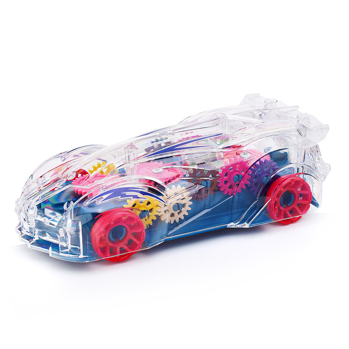 Машина 22136 "Радужные шестеренки" (свет, звук) в коробке