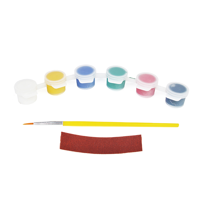 Елочная игрушка под роспись "Новогодний котенок" 3D Art.