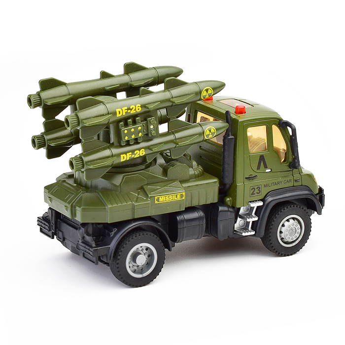 Машина 7135Y1 "Военная машина" инерц., металл, в пакете