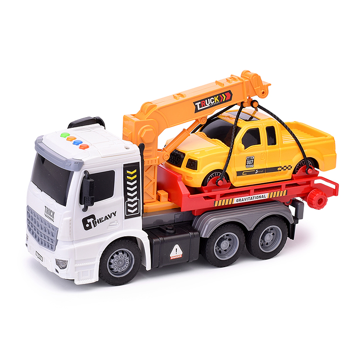 Машина S977-118B "Манипулятор" р/у, 1:14 (свет, звук), 27 MHz в коробке