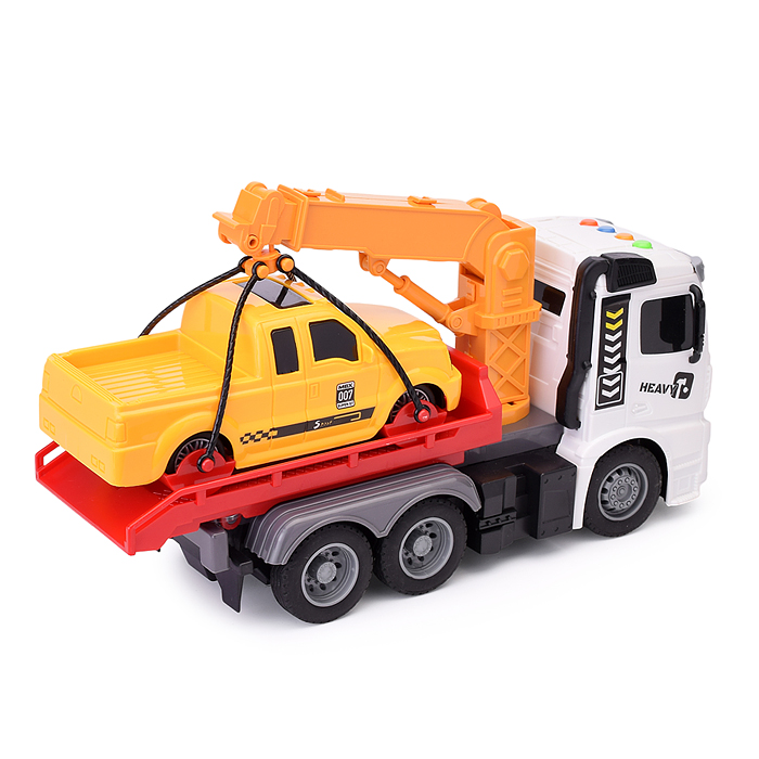 Машина S977-118B "Манипулятор" р/у, 1:14 (свет, звук), 27 MHz в коробке
