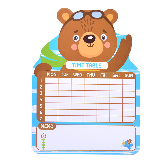 Доска для рисования D1527 "Зверята" в пакете