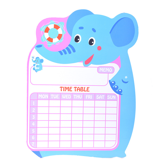 Доска для рисования D1527 "Зверята" в пакете