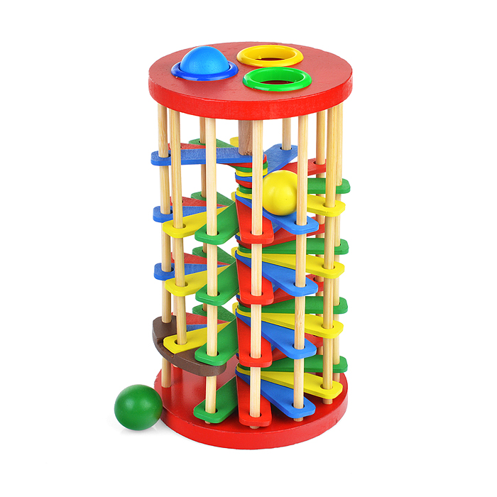 Стучалка D1562 "Винтовая лесенка" в коробке