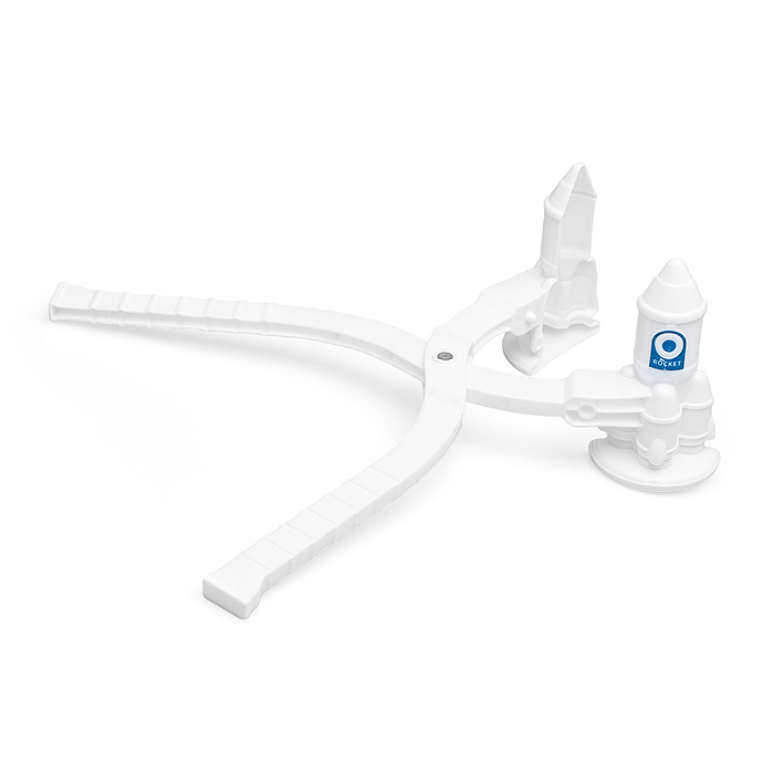 Формочка для лепки из снега HN167-1 "Космическая ракета" в пакете