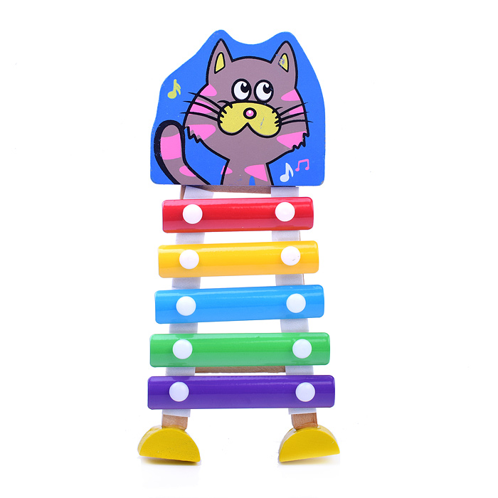 Фото к товару Металлофон D1266 "В мире животных" в коробке Металлофон D1266 "В мире животных" в коробке