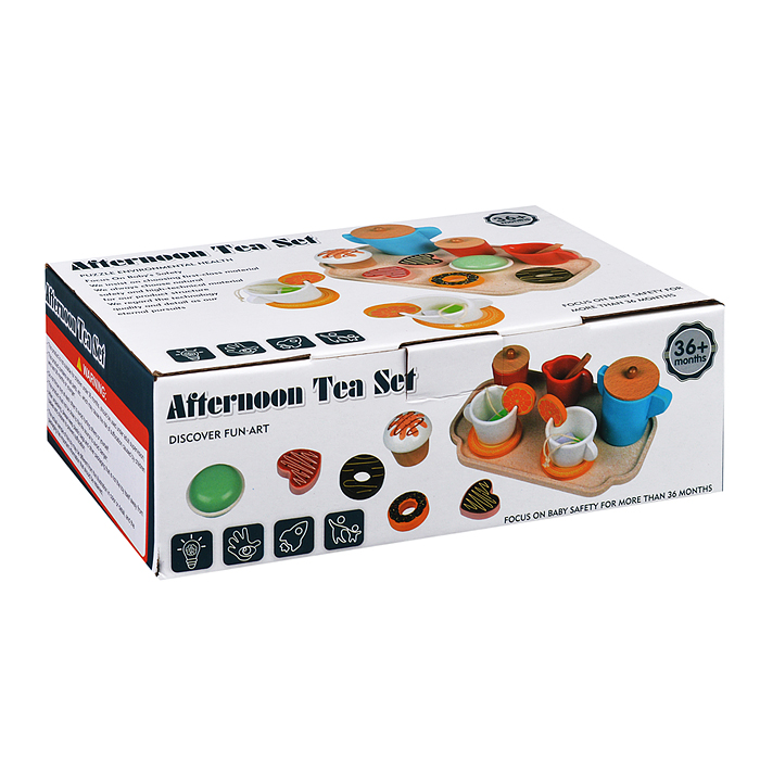 Набор посуды D1595 "Сладкий завтрак с пироженым" в коробке