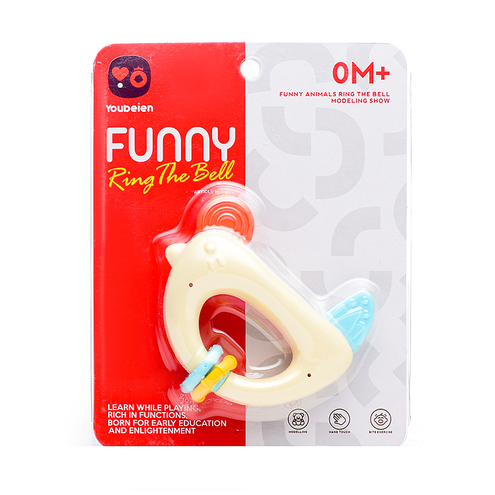 Набор погремушек RT689-18 "Дружная семейка" на листе