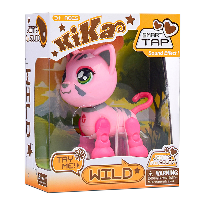 Кошка 1682 "Wild" на батарейках, в коробке