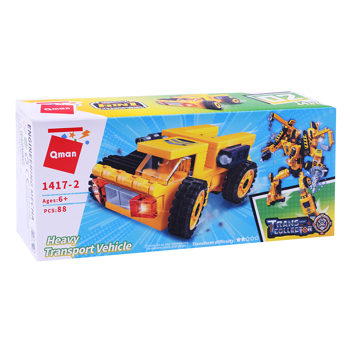 Конструктор 1417 "Спецтехника-робот" (479 эл.)