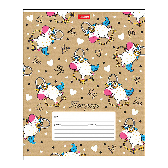 Тетрадь 12л линия "Забавные зверушки" 65г/кв.м 