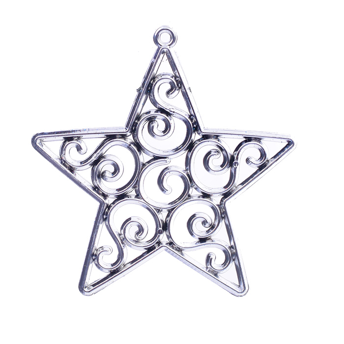 Набор новогодних украшений S1640 "Волшебство" (4см.*13шт.)