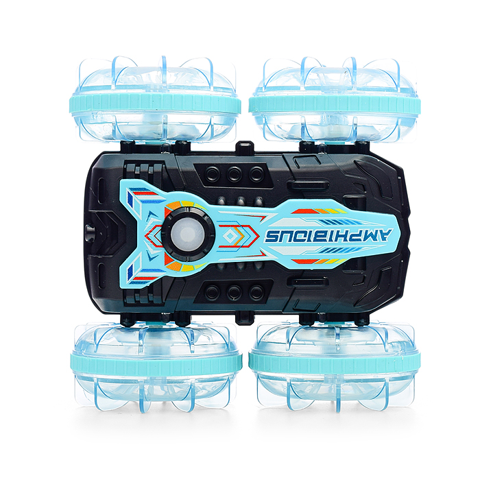 Машина 7723 "Amphibious stunt car-1" на р/у, 27 MHz, в коробке