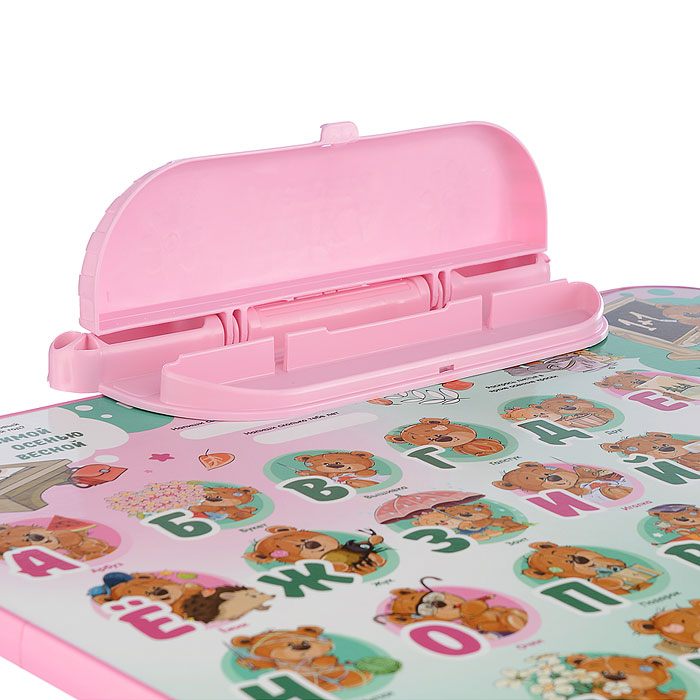 Фото к товару Комплект "Познайка" (стол+стул) с забавными медвежатами Комплект "Познайка" (стол+стул) с забавными медвежатами