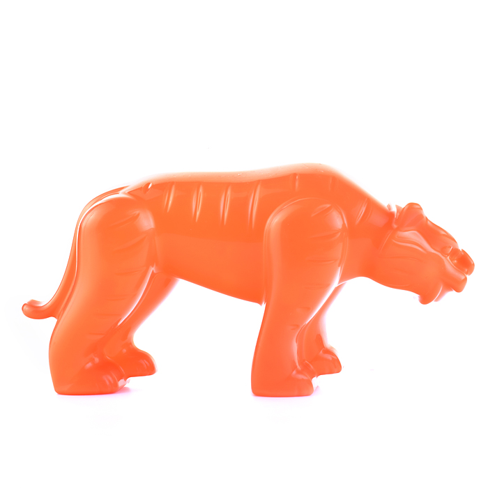 Набор №527: ведро-замок большое, лопатка №5, грабельки №5, формочки (тигр + мамонт + динозавр №1 + д