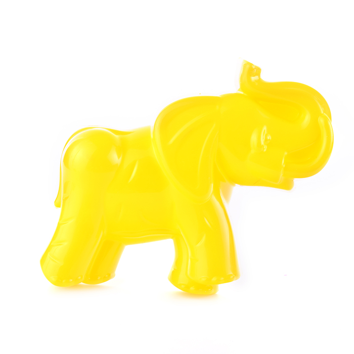 Набор №527: ведро-замок большое, лопатка №5, грабельки №5, формочки (тигр + мамонт + динозавр №1 + д