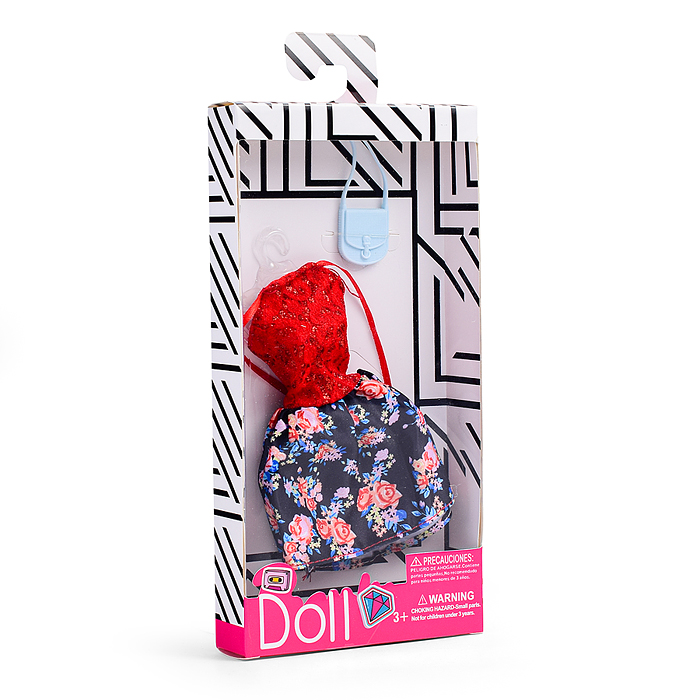 Одежда для кукол HX212B "Платье" в коробке