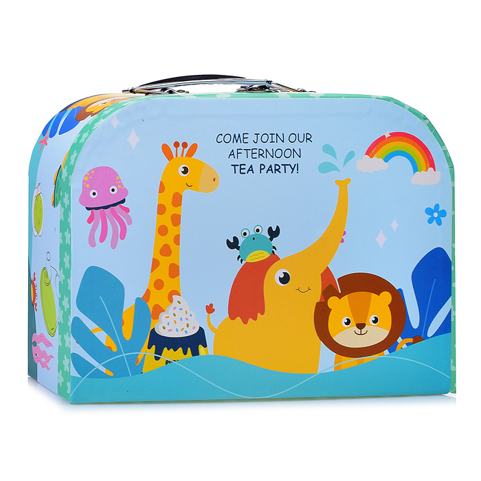 Набор посуды 86-15 "Радужная лошадка" в чемодане