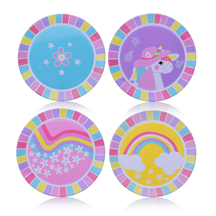 Набор посуды 86-15 "Радужная лошадка" в чемодане