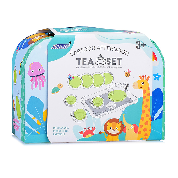 Набор посуды 86-15 "Радужная лошадка" в чемодане