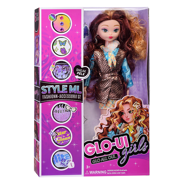 Фото к товару Кукла CQ5320 "Снежана" с аксессуарами, в коробке Кукла CQ5320 "Снежана" с аксессуарами, в коробке