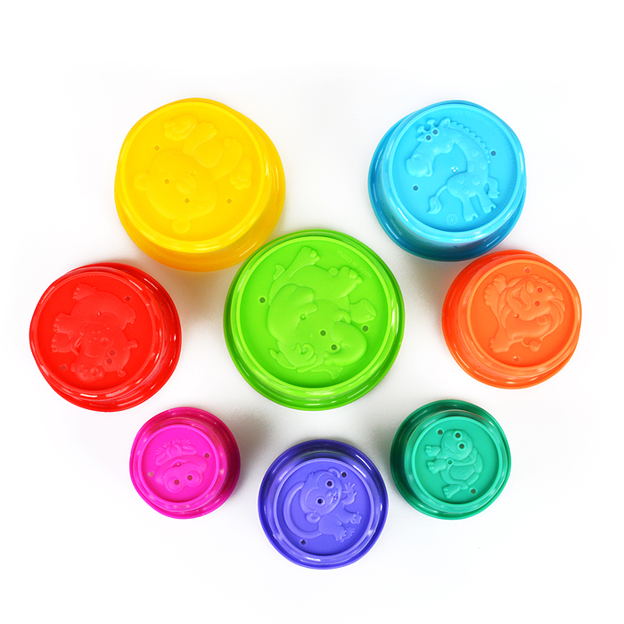 Пирамидка 618-88 "Яркие волны" в коробке