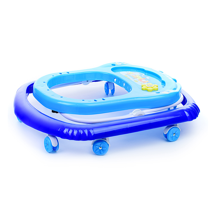 Ходунки 902-D-2 "Бабочки" (синий-голубой) в пакете