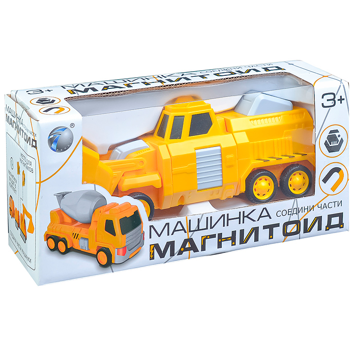 Машина 676C4 "Строительная техника" в коробке