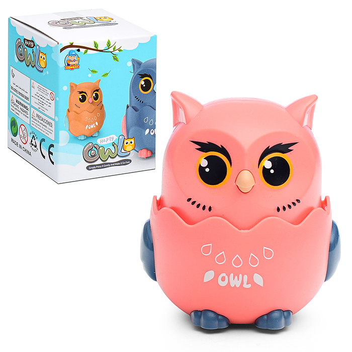 Фото к товару Заводная игрушка 555-1B "Сова" в коробке Заводная игрушка 555-1B "Сова" в коробке