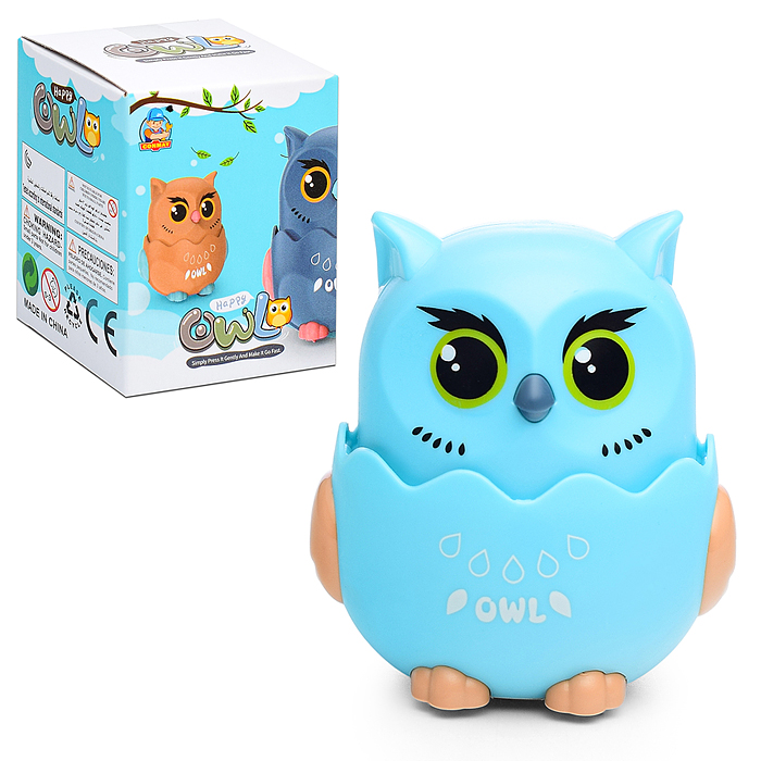 Фото к товару Заводная игрушка 555-1B "Сова" в коробке Заводная игрушка 555-1B "Сова" в коробке