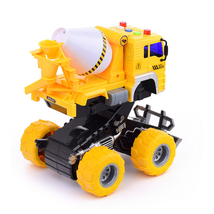 Машина WY513B "Миксер" 1:20 (свет, звук) на батарейках, в коробке