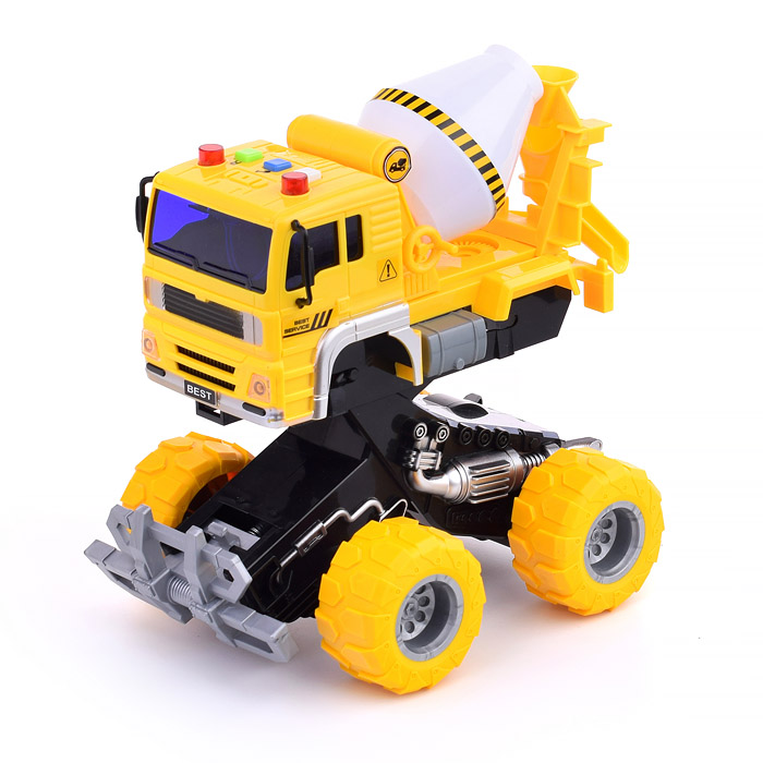 Машина WY513B "Миксер" 1:20 (свет, звук) на батарейках, в коробке