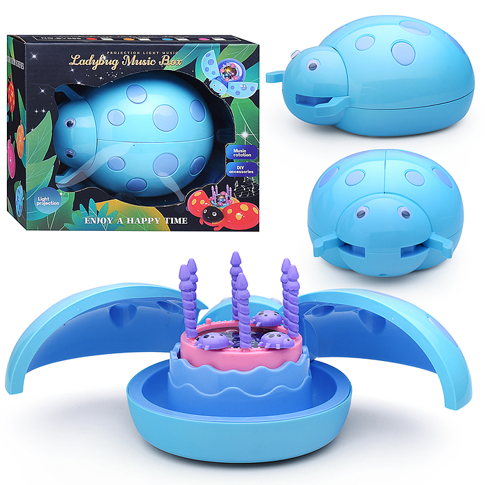 Игрушка интерактивная BY999 "Божья коровка" в коробке