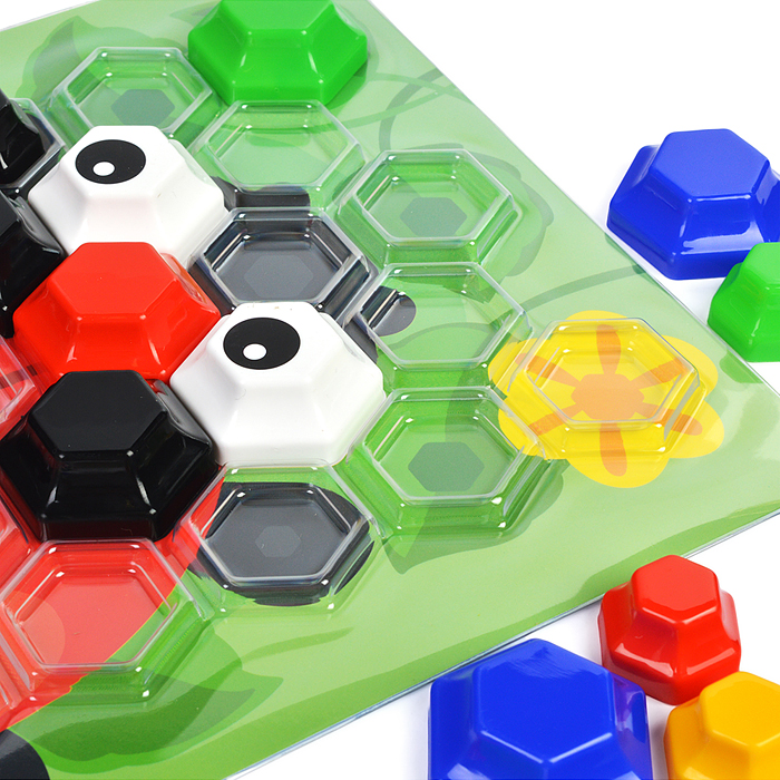 Фото к товару Мозаика объемная шестигранная (52 элемента) Мозаика объемная шестигранная (52 элемента)