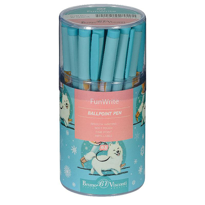 Ручка "FunWrite. Городская прогулка. Лайка" шариковая, 0.5 мм, синяя