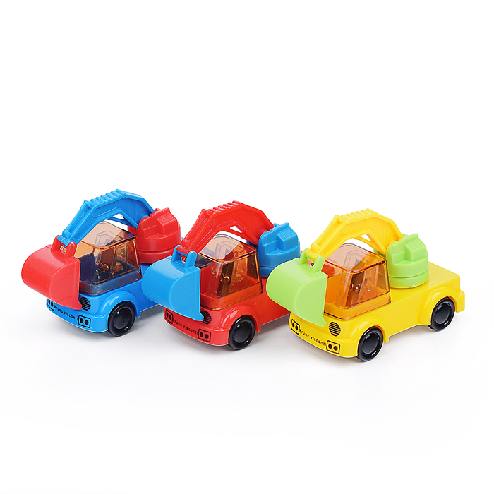 Точилка с контейнером, 1 отверстие "Funsharp. Экскаватор"