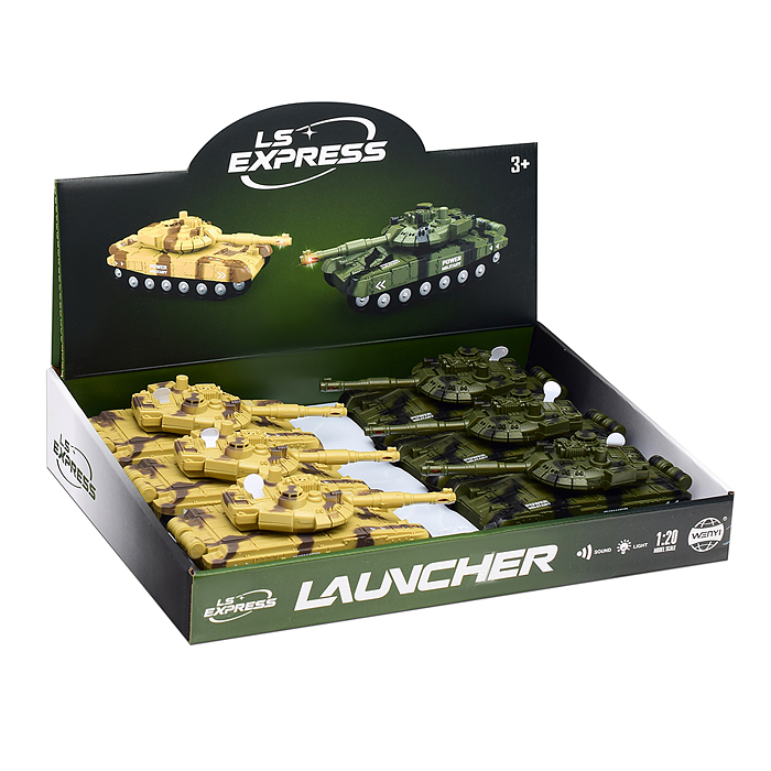 Фото к товару Танк WY741-6 "Победитель" в коробке Танк WY741-6 "Победитель" в коробке