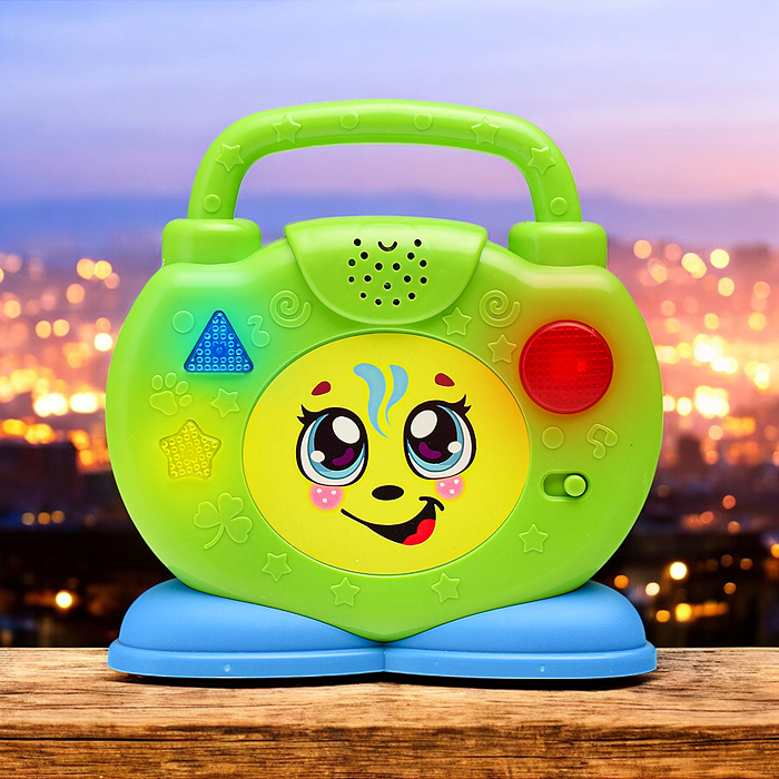 Магнитофончик Шаинский музыка бат., в коробке