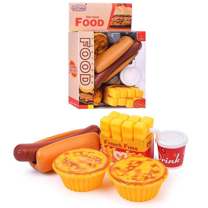 Игровой набор продуктов 623-520 "Fast Food. Хот Дог" в коробке