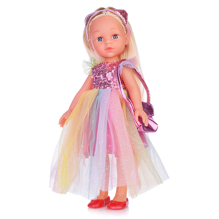 Фото к товару Кукла R232B "Мила" с аксессуарами, в коробке Кукла R232B "Мила" с аксессуарами, в коробке