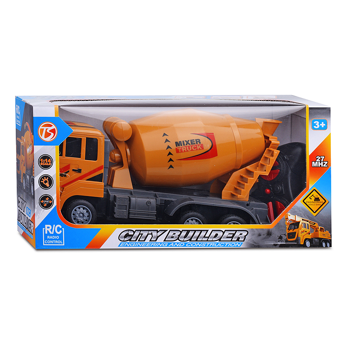 Фото к товару Машина 788-2B "Миксер" 1:14 р/у, 27 MHz, в коробке Машина 788-2B "Миксер" 1:14 р/у, 27 MHz, в коробке