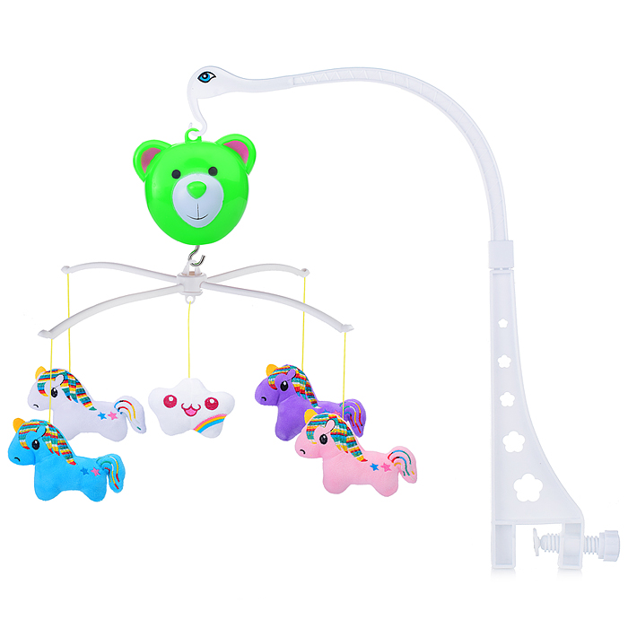Мобиль 699-1A "Единорожки" на кроватку, в коробке