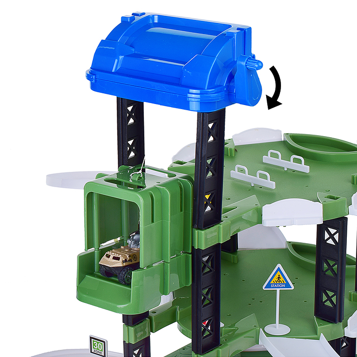 Парковка BBQ550-36B "Военный паркинг-2" в коробке