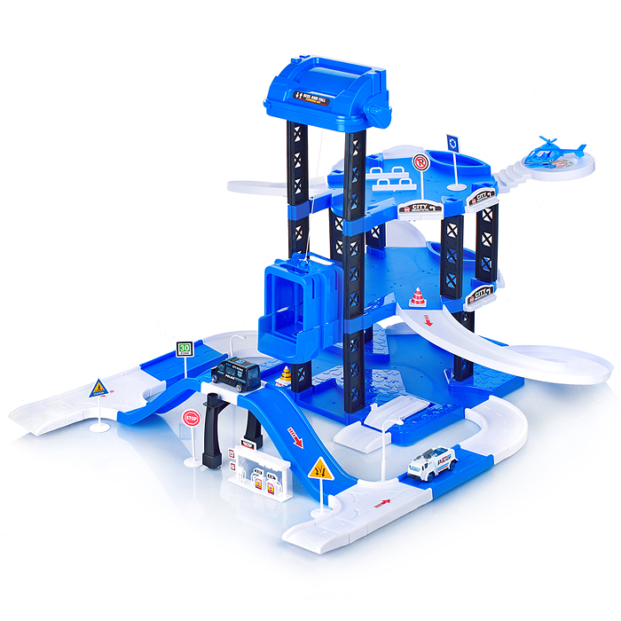 Парковка BBQ550-30B "Полиция" в коробке