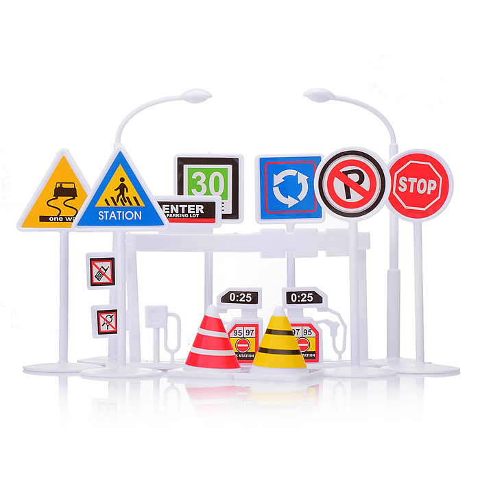 Парковка BBQ550-30B "Полиция" в коробке