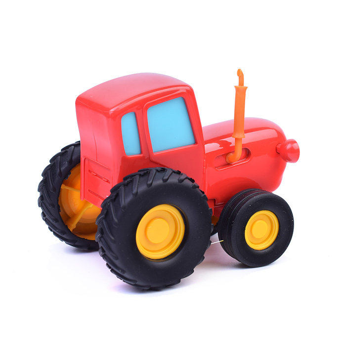 Фото к товару Модель металл Синий трактор 11 см, ( свет-звук, красный) инерц, в коробке Модель металл Синий трактор 11 см, ( свет-звук, красный) инерц, в коробке